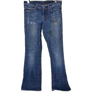 Citizens of Humanity Womens Flare jeans sz 26 Ric Rac #109 Stretch Low Rise USA